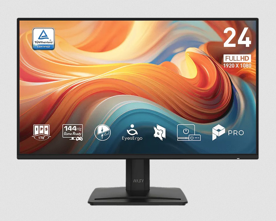 23.8" IPS Business Monitor: FHD 1920x1080 @144Hz, 4ms (GtG), 1x HDMI/ 1x DP/ 1xVGA, 2x 2W Speakers, VESA 100 23.8" IPS Business Monitor: FHD 1920x1080 @144Hz, 4ms (GtG), 1x HDMI/ 1x DP/ 1xVGA, 2x 2W Speakers, VESA 100